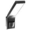Naświetlacz z czujnikiem Steinel XLED slim S LED PIR 7,2W 3000K 648lm IP44 IK03 230V antracytowy / aluminium ST012052