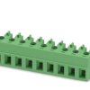 Wtykowy blok zaciskowy, seria: MC 1.5/9-ST-5.08 9 -pinowe raster 5.08 mm 1-rzędowe Phoenix Contact