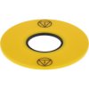 EAO 61-9970.9 EAO Series61 Legend Plate For Emergency-Stop Yellow With Symbol