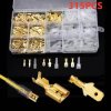2.8, 4.8, 6.3 mm Male & Female Flat Spade Connector Kit - 315 pcs Set