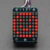 Adafruit Mini 8x8 LED Matrix w/I2C Backpack - Red
