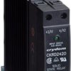 Solid state relay, 4-32 VDC, zero voltage switching, 24-280 VAC, 20 A, DIN rail, CKRD2420