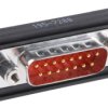 FCT from Molex Złącze D-sub FWD 15-pinowe Prosty Montaż na panelu Złoto na niklu Męski