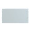 Hammond PBPA19010LG2 6U 19" Rack Aluminium Blank Panel Light Grey 483 x 3 x 267