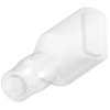 Insulating sleeve for 6.35 mm, 1 pole, PVC, UL 94V-2, transparent, 1-170823-6