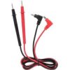 KAB54.10 Kabelki pomiarowe do mierników (wtyki bananowe kątowe) - 2 kabelki (komplet: czerwony+czarny)