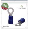 Quadrios 22C447 Ring Terminal 2.5mm² 5.3mm Hole Part Insulated Blue Set