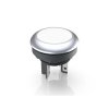 Podświetlany łącznik przyciskowy Chwilowy 1 NO średnica wycięcia 16.2mm Przewlekany RAFI