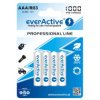 4x akumulator R-03 AAA min.1000mAh 1,2V everActive