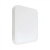 Plafoniera LED 18W 1830lm 3000K IP44 Kwadrat fi250 Mleczny Biała Ramka 76241