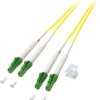 Duplex-jumper, LC to LC, 15 m, OS2, singlemode 9/125 µm, O0381.15