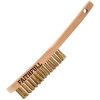 Faithfull FAI680B3F Brass Scratch Brush, Three Row
