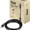 club3D DisplayPort przedłużacz Złącze DisplayPort, Gniazdo DisplayPort 3.00 m czarny CAC-1023 Kabel DisplayPort