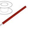 Przewód Hookup Wire D: 26Awg Drut Cu Ptfe Czerwony 250V 30,5M 2843/1 Rd005