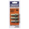 Draper 25863 3/8" Taper 1/2" Bore Pcl Male Screw Tailpieces Pack of 3