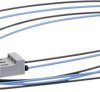 Hager KU9S115SBE Kabel Hager KU9S115SBE do SABO universZ 1150mm czarny/czarny wtyk/gniazdo PU=1 szt. Przewód połączeniow