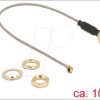 89830 Antenna Cable RP-SMA jack bulkhead