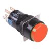AB6M-M2PRC Red 16mm Momentary Round Push Button Switch IP65 DPDT