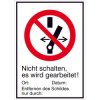 SafetyMarking 43.A6240 Prohibition Sign Plastic 131x185mm ISO 7010