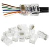Wtyk Modularny Rj45 8P8c Kat.5E Nieekranowany Utp Drut Przelotowy Neku...