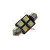 Dioda LED C5W 36mm 4xSMD5050 Biała 12V