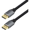 Maxtrack C303-2L DisplayPort 2.1 Cable 16K 60Hz 2m Black Gold Plated Connectors