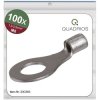 Quadrios 23C503 Ring Terminal 2.5mm² 6.5mm Ø Not Insulated 100 pcs