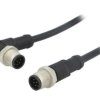 M12A08ML12AMRSD001 Kabel do czujników/automatyki 8PIN M12-M12 1m wtyk wtyk