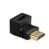 Adapter 90 Akyga AK-AD-01 HDMI (m) / HDMI (f) kątowy do góry