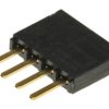 Gniazdo PCB 4 -pinowe raster: 2.54mm typu płytka – płytka Proste Przewlekany