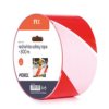 Perel Rood/Wit Veiligheidslint - 500 Meters High-Visibility Tape