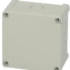 PC enclosure, (L x W x H) 65 x 110 x 110 mm, light gray (RAL 7035), IP65, 5824021