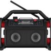 Radio na budowę PerfectPro RockPro DAB+, fale metrowe (VHF) funkcja ładowania akumulatora, ochrona przeciwbryzgowa, pyło