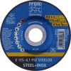 PFERD TOOLS 62011531 E 115-4,1 PSF STEELOX Tarcza tnąca wygięta Średnica 115 mm Średnica otworu 22.23 mm stal nierdzewna