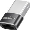 Perixx USB 2.0 adapter [1x złącze męskie USB-A 2.0 - 1x Gniazdo USB 2.0 C] PERIPRO-408