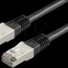 21150365 Patch cable Cat. 5e S/FTP, black, 5 m
