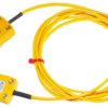 Kabel termopary/przewód przedłużający K dł. 2m 7/0,2mm -10 → +105 °C PVC 2-żyłowy Nieekranowany