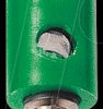 Miniature plug, 2.6 mm, green