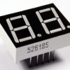 7-seg 0.56'' 2-Digit LED Display, Red, Common Cathode