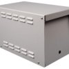 Aluminum enclosure, (L x W x H) 365 x 216 x 235 mm, gray, 516-0010