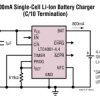 Standalone Linear Li-Ion Battery Charger with Thermistor Input