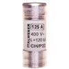 Wkładka bezpiecznikowa cylindryczna 22x58mm 125A gG 400V CH22P /z wybijakiem/ 006711028