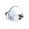 Maska oddechowa M Czarny, niebieski, szary Półmaska