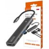 HUB ADAPTER USB-C 7w1 HDMI 4K USB 3.0 SD PD Zenwire BS-HC703