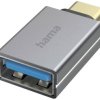 Hama USB 3.2 Gen 1 (USB 3.0) adapter [1x złącze męskie USB-C 3.2 (USB 3.0) - 1x złącze żeńskie USB-A 3.2 Gen 1 (USB 3.0)