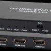 SP05-10002 HDMI™ splitter 4K/2K 60 Hz, HDR, 1in/4out