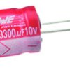 Kondensator 180μF 35V dc Radialny, Otwór przelotowy Wurth Elektronik roztaw: 3.5mm 8 (Dia.) x 16mm