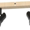 Lampa Sufitowa Triest Kolor Czarny Mat/Drewno Metal, 2Xgu10 Ip20...