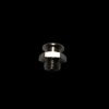 DIN 3404 Smarowniczka kulkowa z łbem płaskim 16mm M12x1,5 (C2949)