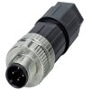 Lütze 490190 Sensor/Actuator Connector 4 Pins M12 Straight Plug